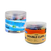 블루마토 더블클립 집게3 NO.105 15mm 4컬러 60p, 2개입