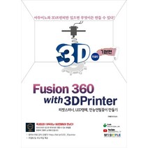 퓨전360(Fusion 360) with 3D프린터:피젯스피터 LED명패 만능연필꽂이 만들기, 잇플