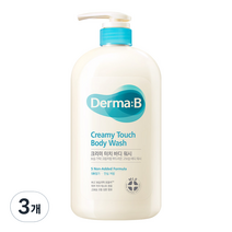더마비 크리미 터치 바디워시, 1000ml, 3개