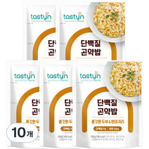 종근당건강 테이스틴 쫄깃한두부 & 현미귀리 단백질 곤약밥, 150g, 10개