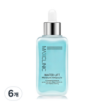 맥스클리닉 워터리프트 모이스춰 앰플, 100ml, 6개