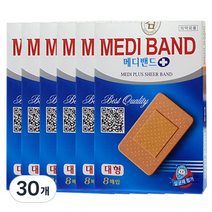 메디코리아 메디밴드 플러스 8p, 30개