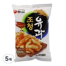 농심 조청유과 96g, 5개