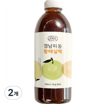 몽미당 경남하동 황매실액, 1000ml, 2개