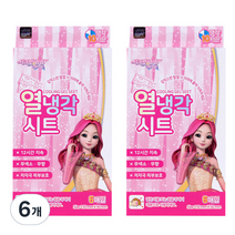 아텍스 시크릿쥬쥬 열냉각시트, 6개입, 6개