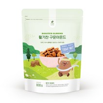 자연루 투데이넛 활기찬 구운아몬드, 800g, 1개, 800g