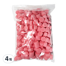 다크니스 네일 그라데이션 스펀지 250p, 핑크원형, 4개