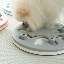 딩동펫 반려동물 스마트 노즈워크 간식장난감 28cm, 그레이, 1개