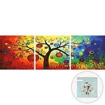 아트조이 DIY 명화 그리기 3단세트 50x50cm, 돈이열리는나무