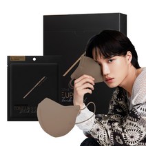 참존 톤업핏 블랙라벨 마스크 중형, 25개입, 1개, 토프브라운