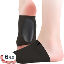 타이탄 발 아치 보호 쿠션 패드, 6세트