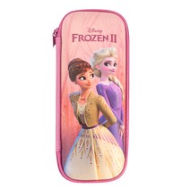 디즈니 겨울왕국2 EVA 하드케이스 필통, 퍼플, 1개