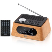 브리츠 올인원 블루투스 스피커 BA-MK10, 우드