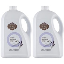 샤워메이트 스위트 앤 모이스처 바디워시, 4000ml, 2개