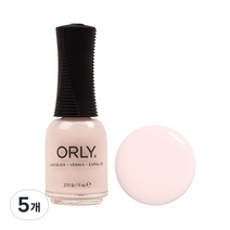 오를리 네일컬러 매니큐어 11ml, 2020010 핑크누드, 5개