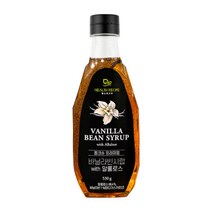 헬스레시피 몽크슈 프리미엄 바닐라빈시럽 WITH 알룰로스, 1개, 530g