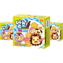 얼초 동물 그리기 세트 52g, 3개