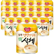 동원 정성껏 빚은 식혜, 238ml, 24개