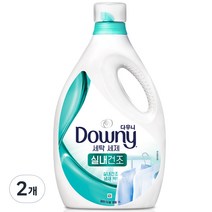 다우니 실내건조 세탁 세제 액체형 액상세제 본품, 3L, 2개