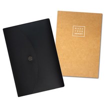 홀드미 클러치 바인더 + 데일리 스케줄러 + 메모리 스케쥴러M, 미드나잇 블랙(바인더)