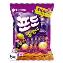 마이구미 포도알맹이 젤리, 216g, 5개