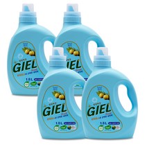 세제혁명 지엘플러스 액상세제 본품, 1.8L, 4개입