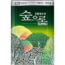 KCC 숲으로 에이스 내부용 무광, 블랙, 18L, 1개