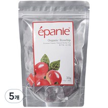 에빠니 유기농 로즈힙 삼각망 티백 허브차, 1.5g, 20개입, 5개