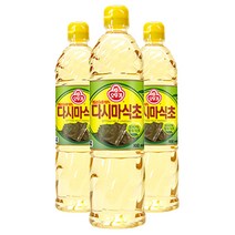 오뚜기 다시마식초, 3개, 900ml