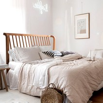 나랑살래 인첸시아 원목침대 방문설치, 내추럴오크