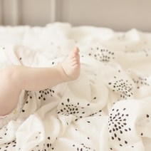 두두앤솜 면 모달 머슬린 아기 블랭킷, 모노 블로썸