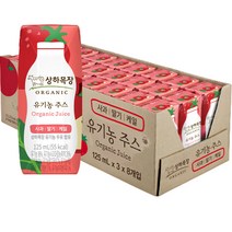 [유기농쥬스] 맘마밀요미요미 유기농 주스 125ml, 과일믹스, 24개
