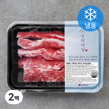 6다이닝 이베리코 베요타 악어살 (냉동), 2팩, 250g
