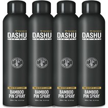 다슈 포 맨 밤부 핀 헤어스프레이, 300ml, 4개