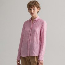 간트 여성용 린넨 스트라이프 셔츠 DG72110027 4321020