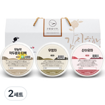 단심 건강차 3종 선물세트, 작두콩차 10p + 우엉차 10p + 산수유차 10p, 2세트