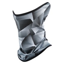 베이스알파에센셜 기능성 UV 차단 쿨링 마스크, 지오메트릭 블랙