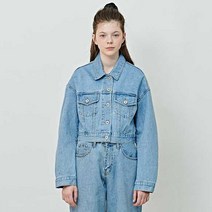 샐러드볼즈 여성용 크롭 트러커 자켓 SCOJK01LB