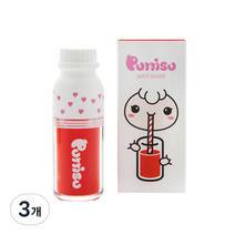 뿌띠슈 컬러풀 쥬시글로스 03 시크릿오렌지 3.2g, 3개
