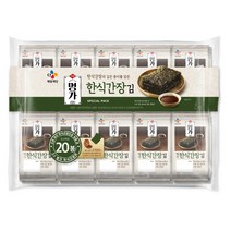 CJ제일제당 명가 한식간장김, 4g, 20봉