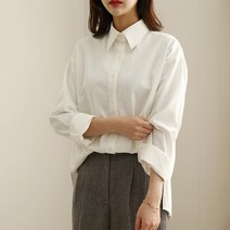 여성용 크리밍 피치기모 남방