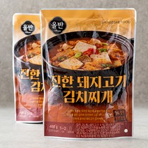 올반 키친 진한 돼지고기 김치찌개, 480g, 2개