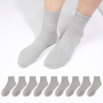 두발로 남성용 스포츠 오리지널 카바 양말 10켤레, 그레이