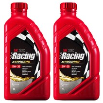 SK엔무브 지크 레이싱 STD 엔진오일, 2개, 5w-30, 1L