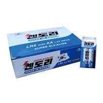 쎈도리 알칼라인 AA건전지 LR6, 2개입, 20개