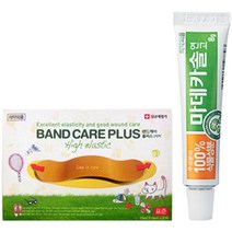 동국제약 마데카솔 8g + 밴드케어 탄력 밴드 20p 세트, 1세트