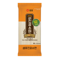 샘표 오리지날 진공소면, 500g, 3개