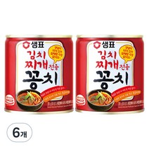 샘표 김치찌개용 꽁치, 280g, 6개