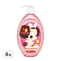 뚱 베이비 바디워시, 750ml, 4개