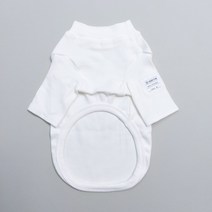 도기스타 10컬러 강아지 면스판 티셔츠 소형견 중형견 대형견, 아이보리